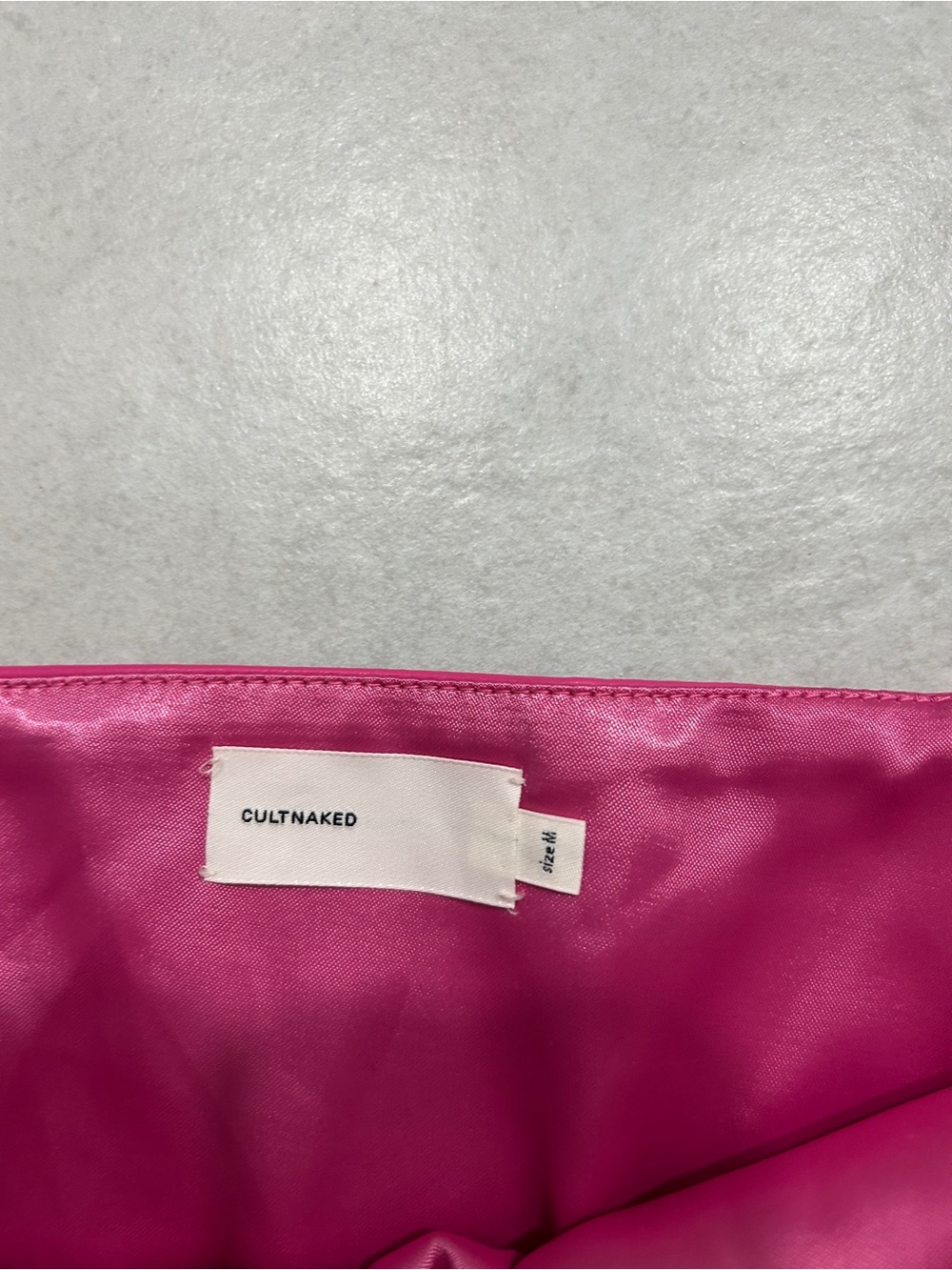CULTNAKED Mini faux leather skort - Picture 4 of 9